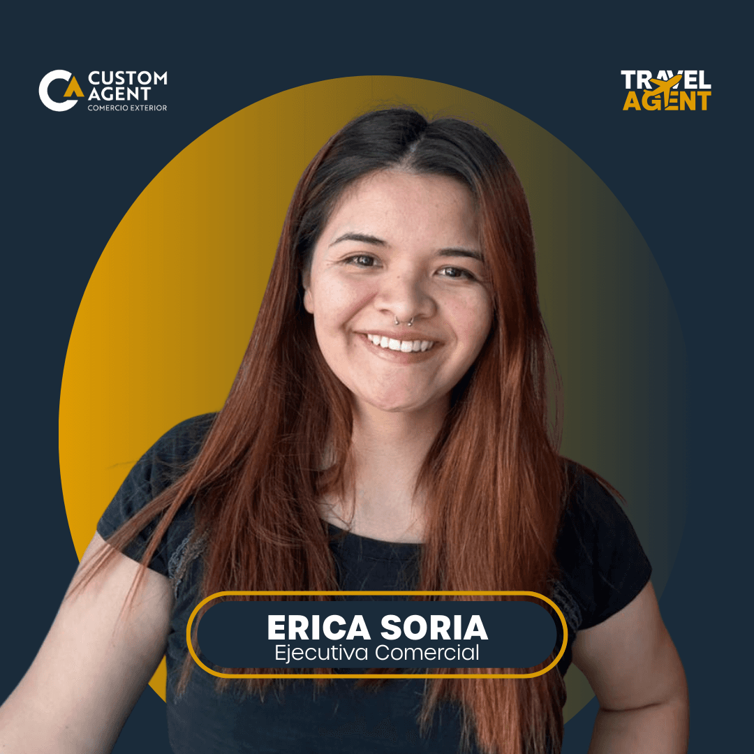 Erica Soria — Ejecutiva Comercial, Travel Agent